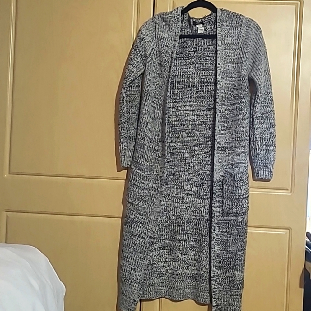 Long Knit Cardigan